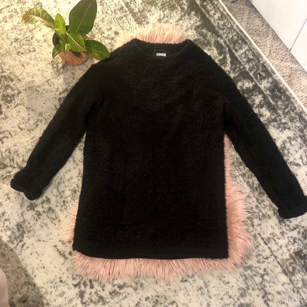 Reformation sweater dress